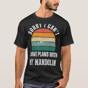 Mandolin Plans Tee: Pluck Humor & Musical Style! T-Shirt
