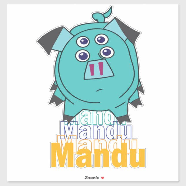 Mandu kipo sticker (Sheet)
