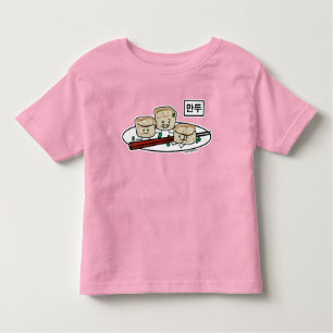 Mandu Korean dumpling dim sum breakfast hangul Toddler T-shirt