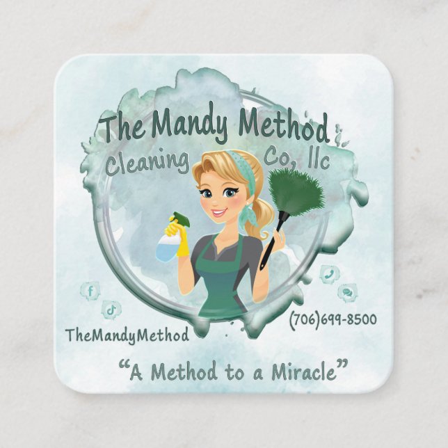 Mandy Method Biz Cards (Front)