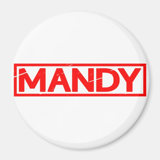 Mandy Stamp Magnet (Front)