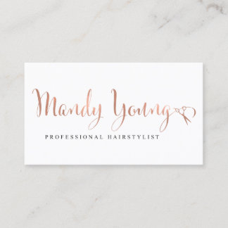 Mandy Young Custom - Not Editable Template Business Card
