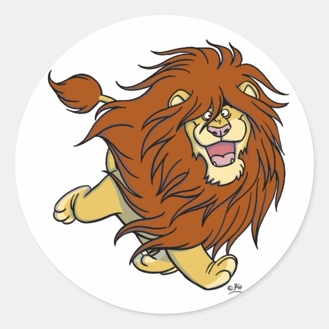 Mane Attraction: Hair in Movement sticker (Front)