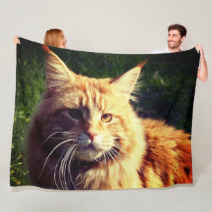 Mane Coon Fleece Blanket