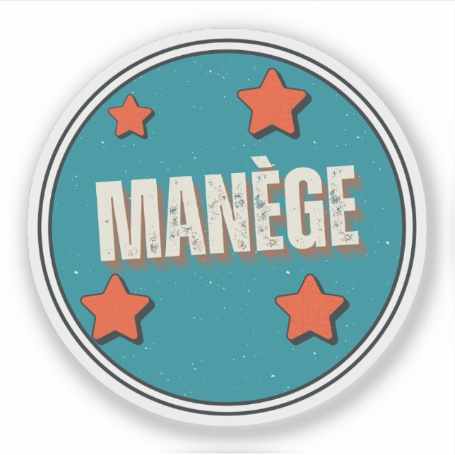 Manège Sticker (Front)