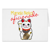 Maneki Neko Aficionado (Front Horizontal)