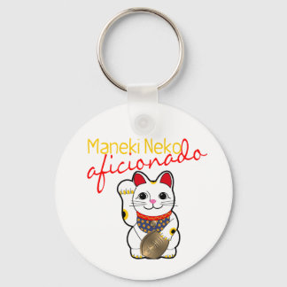 Maneki Neko Aficionado Keychain