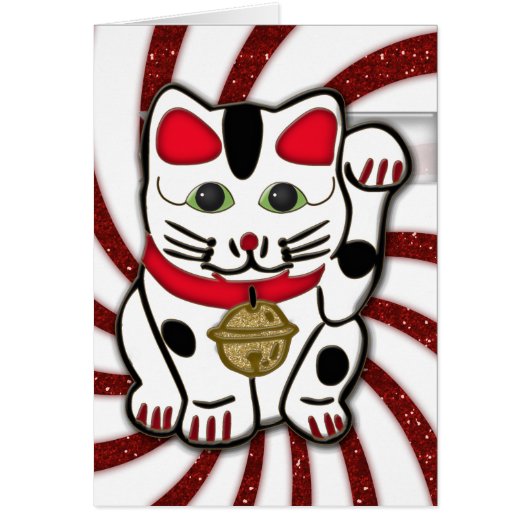 maneki neko cards (Front)
