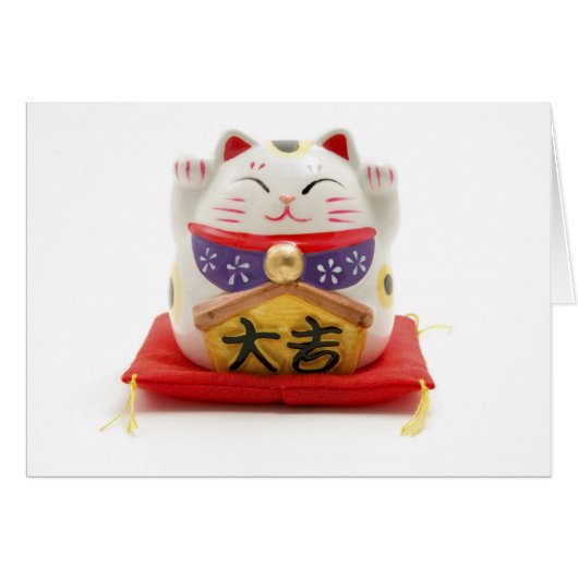 Maneki Neko Cards (Front Horizontal)