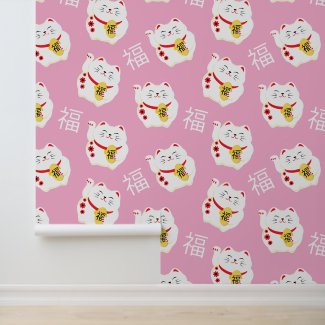 Maneki Neko Cute Lucky White Cat