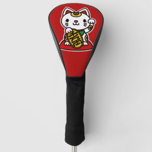 Maneki Neko (Lucky Cat) Golf Head Cover