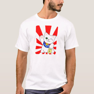Maneki Neko Lucky Cat T-Shirt