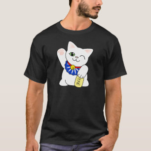 Maneki Neko Lucky Cat T-Shirt