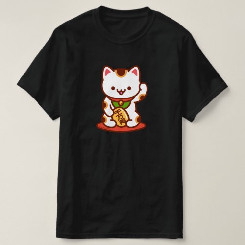 MANEKI_NEKO Lucky Cat T_Shirt _ White