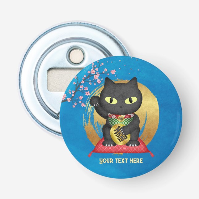 Maneki Neko Lucky Poilue Bottle Opener (Front)