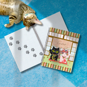 Maneki Neko Lucky Poiluna  Notebook