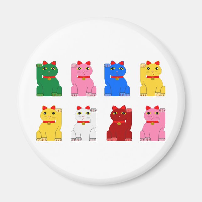 maneki neko magnet (Front)