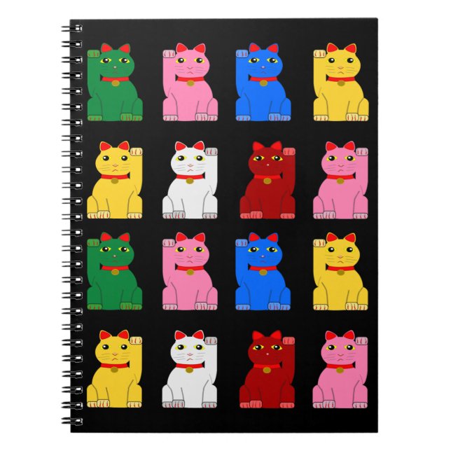 maneki neko notebook (Front)