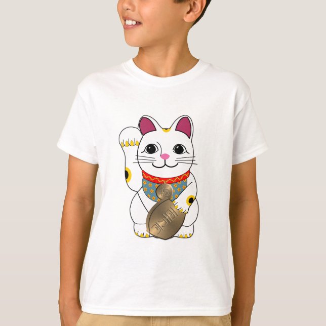 Maneki Neko T-Shirt (Front)