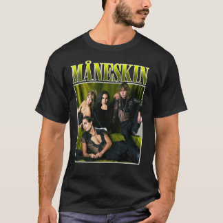 MANESKIN Måneskin Winner Eurovision Rock Band 2021 T-Shirt
