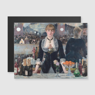 Manet - A Bar at the Folies-Bergere Magnetic Card
