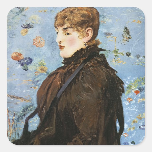 Manet | Autumn , 1882 Square Sticker (Front)