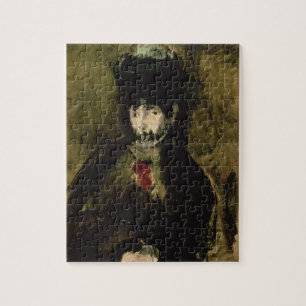 Manet   Berthe Morisot Wearing a Veil, 1872 Jigsaw Puzzle