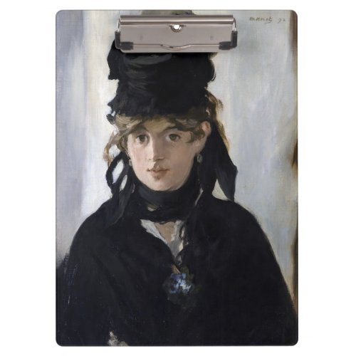 Manet _ Berthe Morisot with a bouquet of violets Clipboard