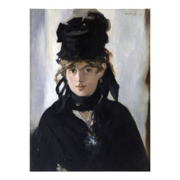 Manet - Berthe Morisot with a bouquet of violets Photo Print