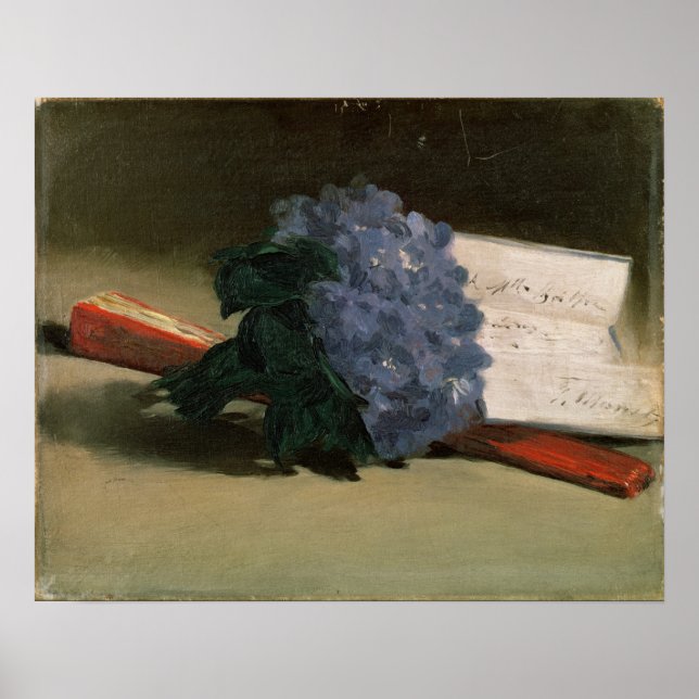 Manet | Bouquet of Violets, 1872 Poster (Front)