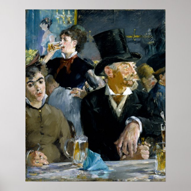 Manet - Cafe Poster (Front)