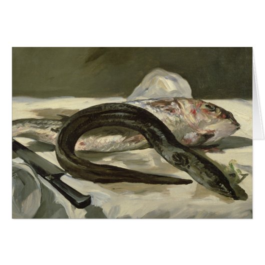 Manet | Eel and Red Mullet, 1864 Cards (Front Horizontal)