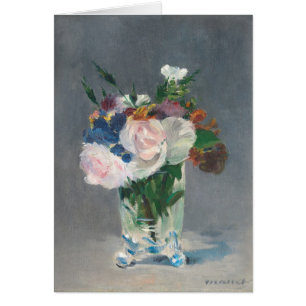 Manet Flowers in a Crystal Vase, c.1882 Cards