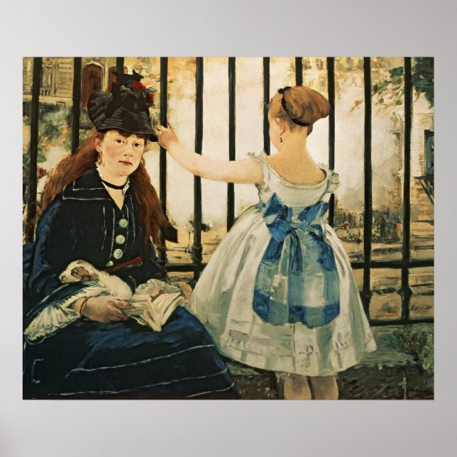 Manet | Gare St. Lazare, 1872-3 Poster (Front)