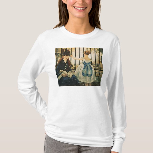 Manet | Gare St. Lazare, 1872-3 T-Shirt (Front)
