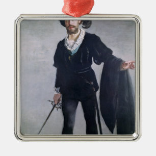 Manet   Jean Baptiste Faure  as Hamlet, 1877 Metal Ornament