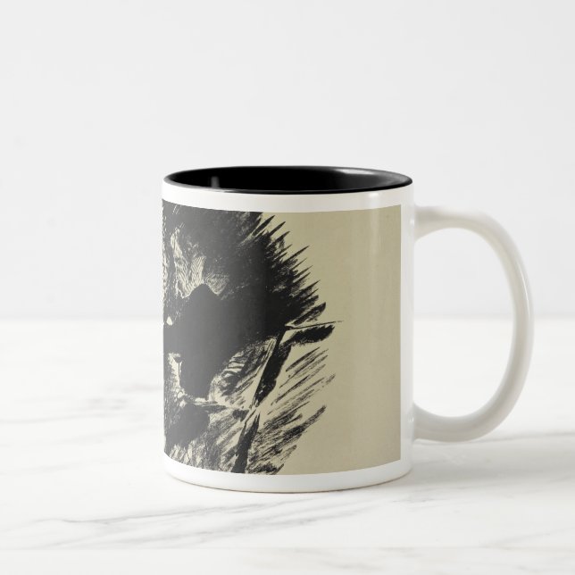 Manet | Le Corbeau , 1875 Two-Tone Coffee Mug (Right)