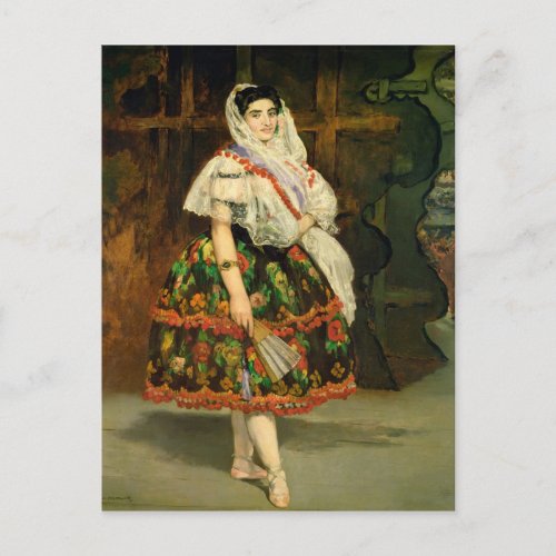 Manet  Lola de Valence 1862 Postcard