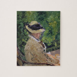 Manet   Madame Manet at Bellevue Jigsaw Puzzle
