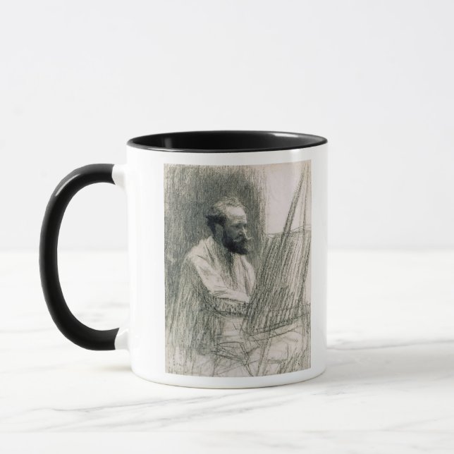 Manet | Portrait of Edouard Manet  at his Easel Mug (Left)