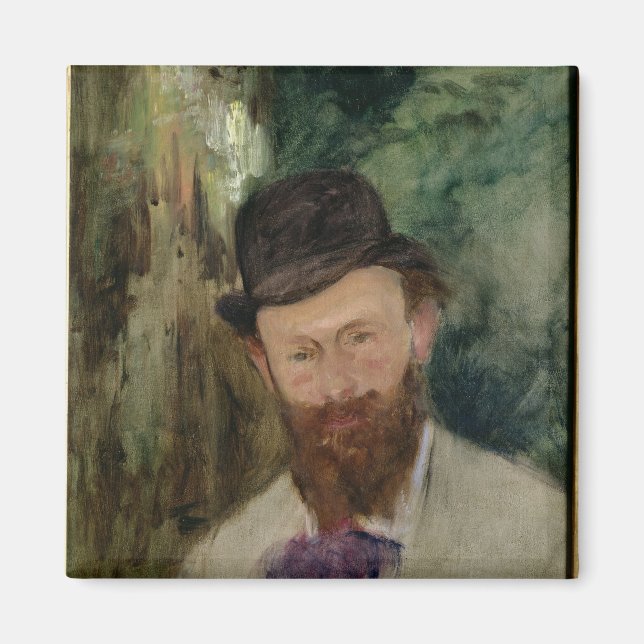 Manet | Portrait of Edouard Manet  c.1880 Magnet (Front)