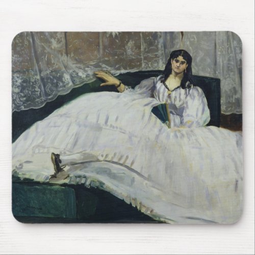 Manet  Portrait of Jeanne Duval 1862 Mouse Pad