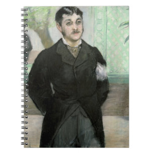 Manet   Portrait of M. Gauthier-Lathuille Notebook