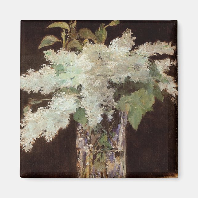 Manet’s Bouquet of Lilacs - Magnet (Front)