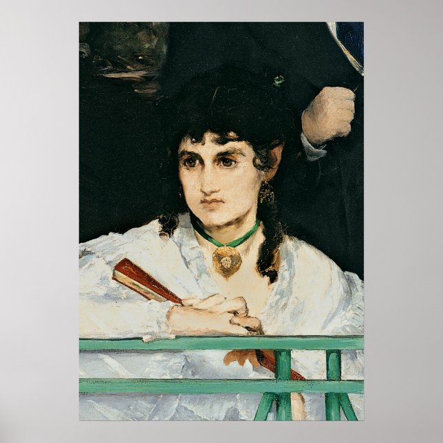 Manet | The Balcony, detail, 1868-9 Poster (Front)
