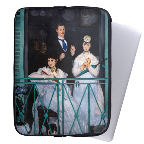 Manet _ The Balcony  Le Balcon Laptop Sleeve