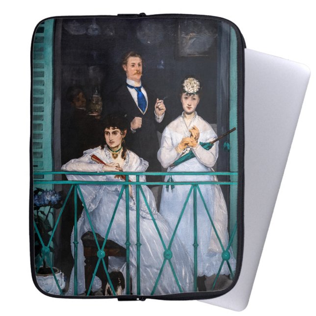 Manet - The Balcony / Le Balcon Laptop Sleeve (Creator Uploaded)