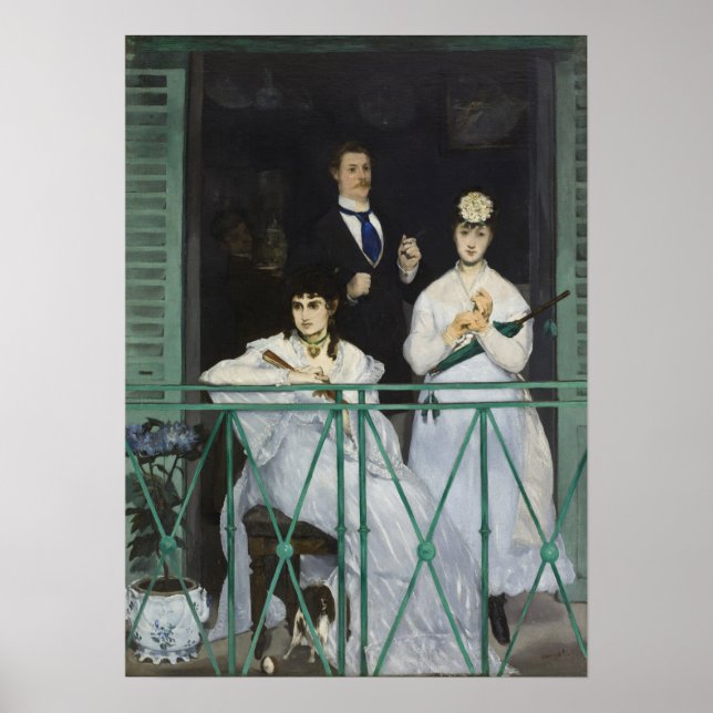 Manet - The Balcony Poster (Front)