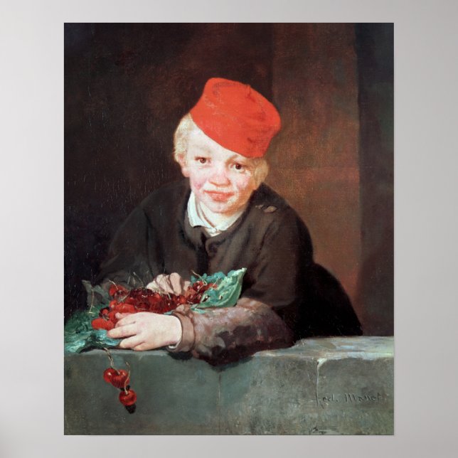 Manet | The Boy with the Cherries, 1859 Poster (Front)