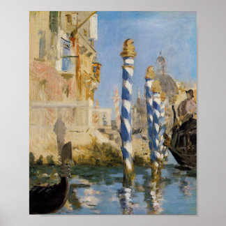 Manet, The Grand Canal, Venice Poster